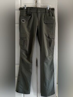 Women's Dark Grey Shooting Sport Utility Cargo Pants Size Medium NEW